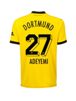 Borussia Dortmund Karim Adeyemi #27 Heimtrikot 2023-24 Kurzarm